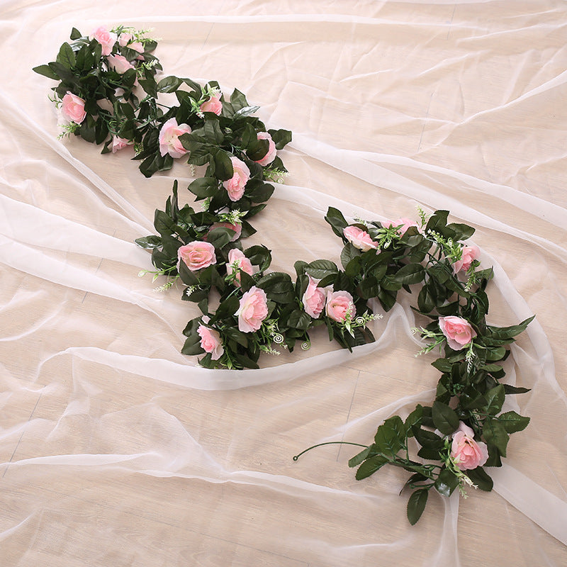 Artificial Rose Vine Hanging Flowers