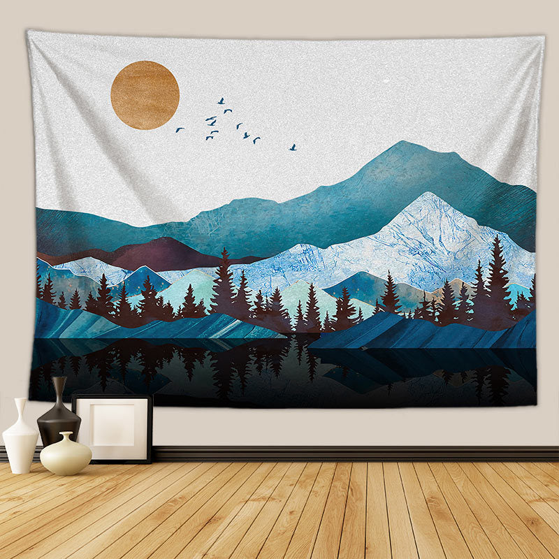 Sunset Mountain Series Tapestry