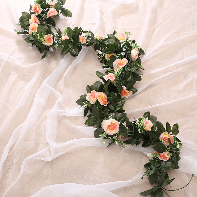 Artificial Rose Vine Hanging Flowers