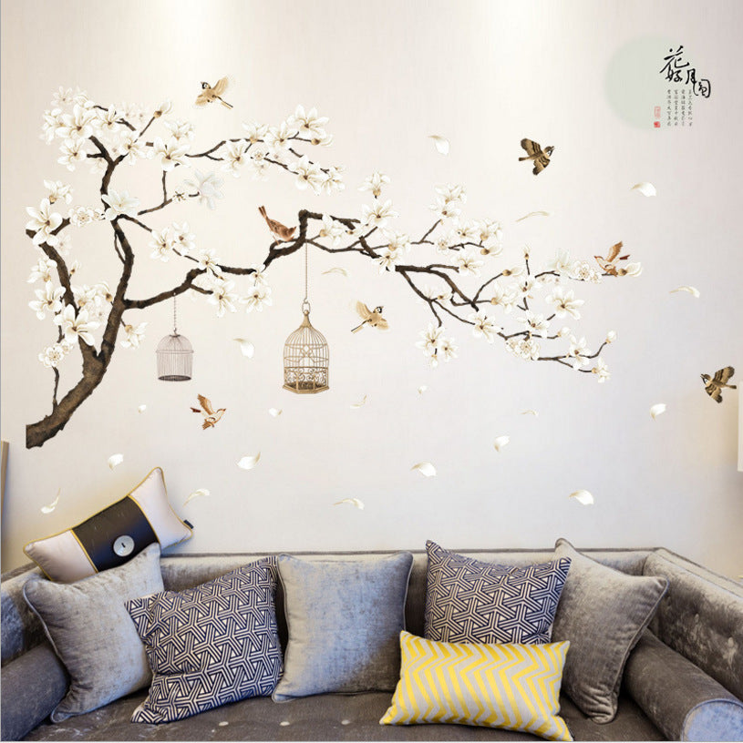 Large Wall Applique Bird Wallpaper