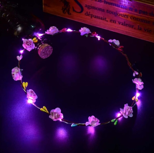 Glowing Wreath LED Flower Crown