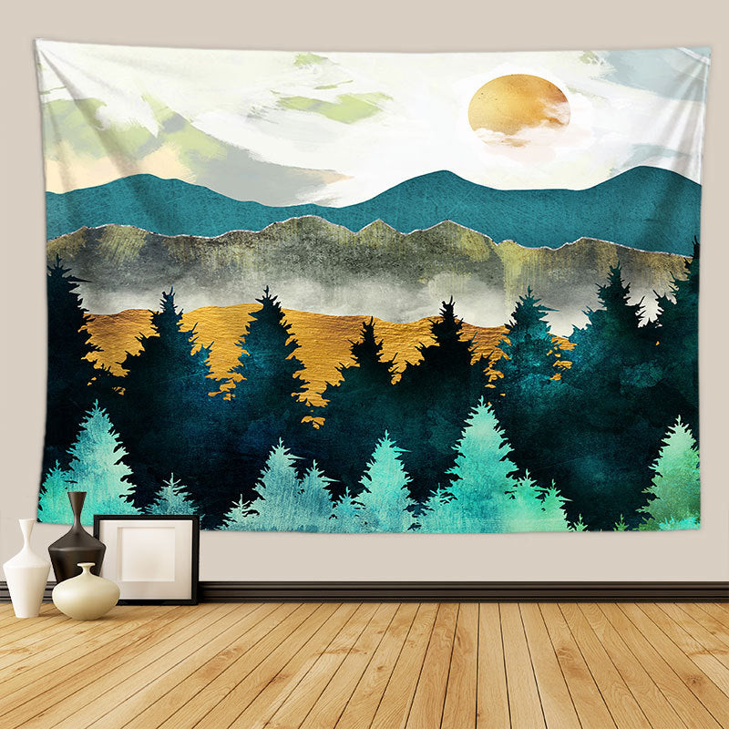 Sunset Mountain Series Tapestry