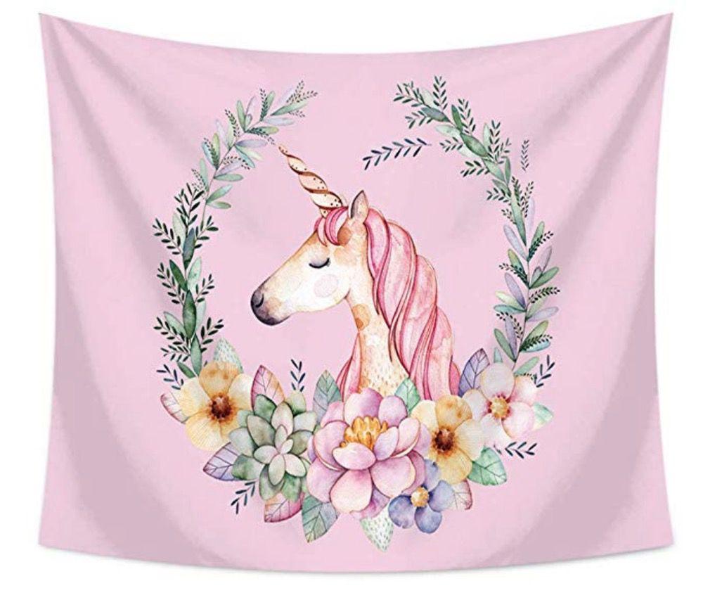 Horse Print Decorative Tapestry