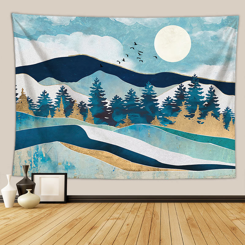 Sunset Mountain Series Tapestry
