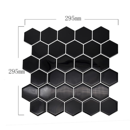 Mini Hexagons Self-adhesive 3D Wallpaper