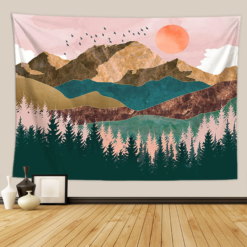 Sunset Mountain Series Tapestry