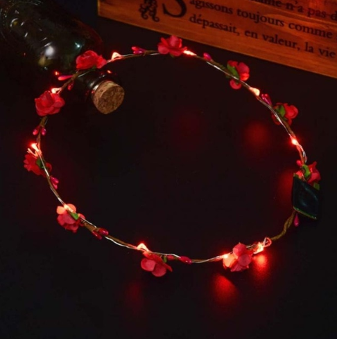 Glowing Wreath LED Flower Crown
