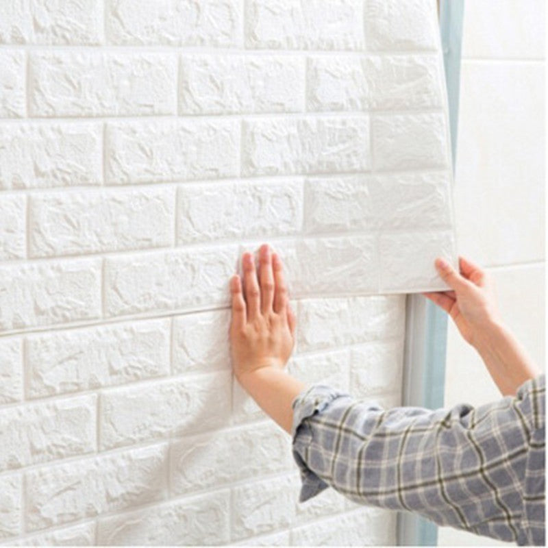 3D Brick Self-Adhesive Wallpaper