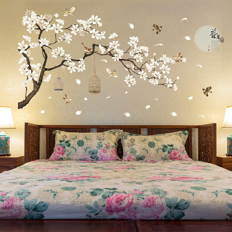 Large Wall Applique Bird Wallpaper