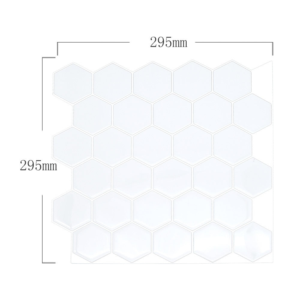 Mini Hexagons Self-adhesive 3D Wallpaper