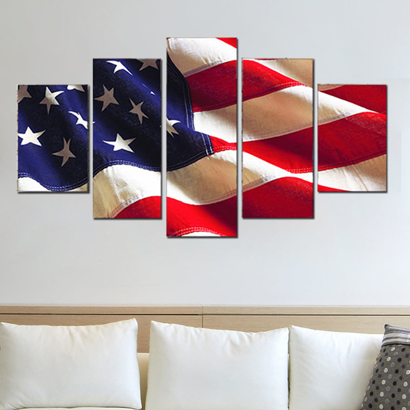 DIY American National Flag Diamond Painting (5pcs)
