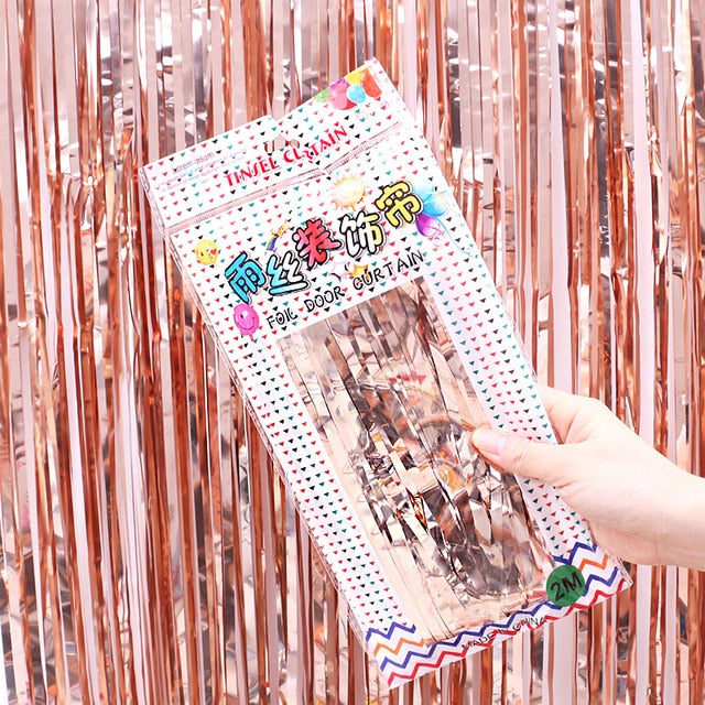 Backdrop Tinsel Curtain