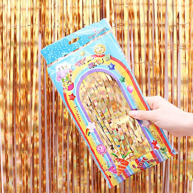 Backdrop Tinsel Curtain