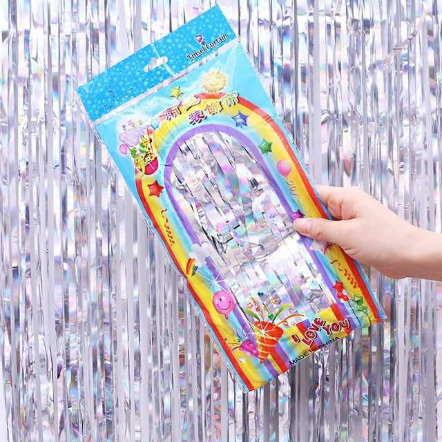 Backdrop Tinsel Curtain