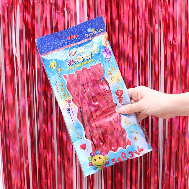 Backdrop Tinsel Curtain