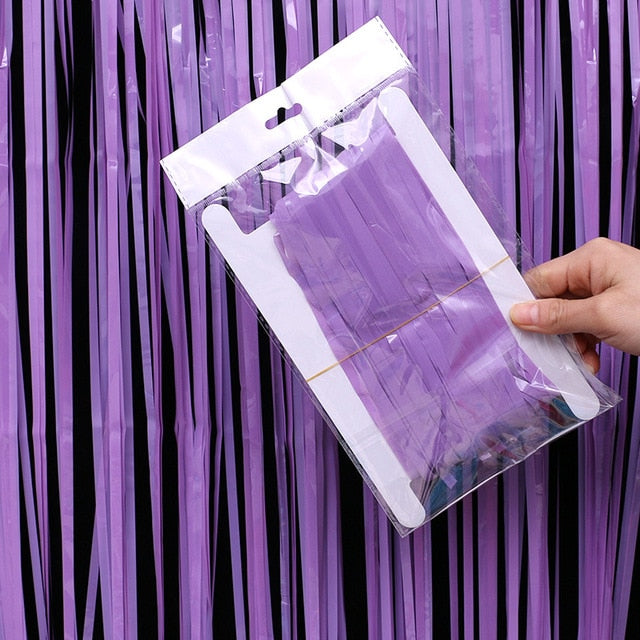 Backdrop Tinsel Curtain