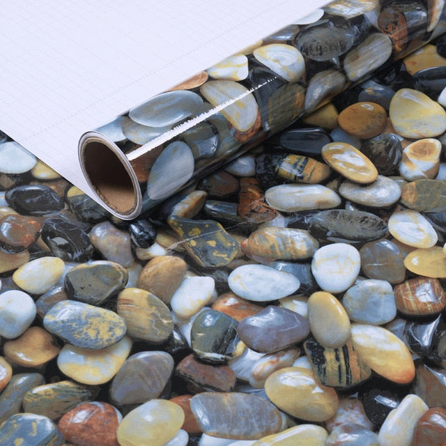 3D Cobblestone Self Adhesive Wallpaper