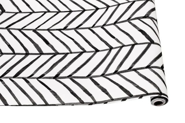 Modern Herringbone Wallpaper