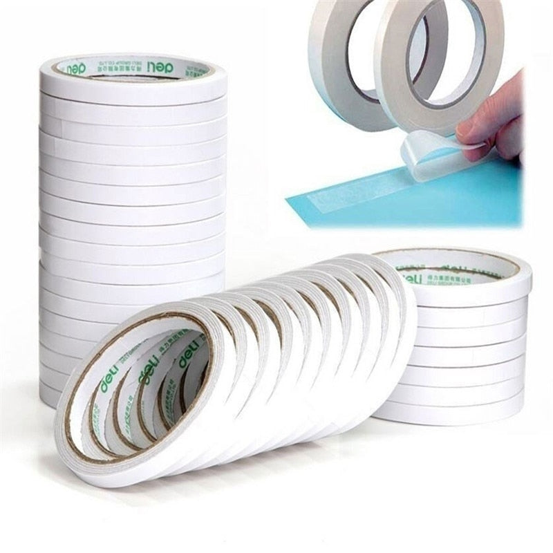 White Double Sided Adhesive Tape