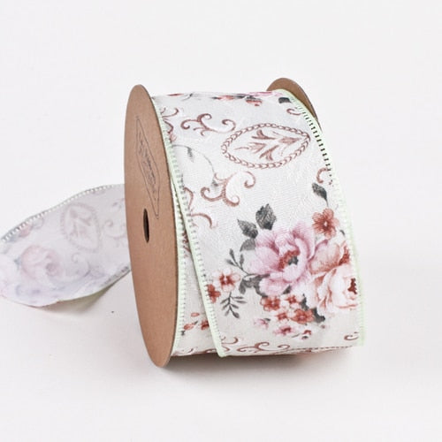 Floral Print Ribbon