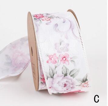 Floral Print Ribbon