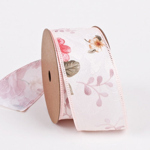Floral Print Ribbon